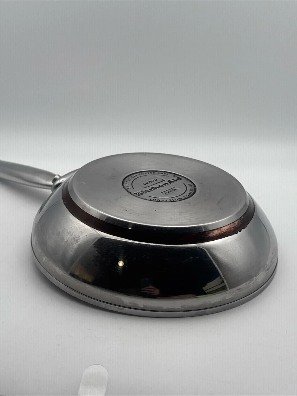KitchenAid Stainless Steel 5-Ply Copper Base 8” Frying Pan Skillet Induction